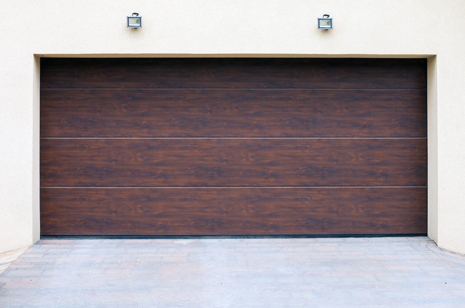 Professional garage door technician